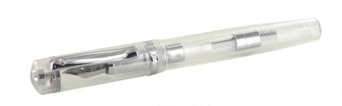 stylo plume transparent