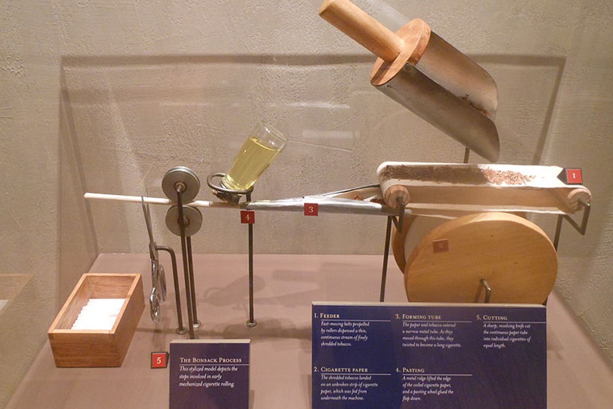 James Albert Bonsack, à la découverte des origines de la machine à rouler