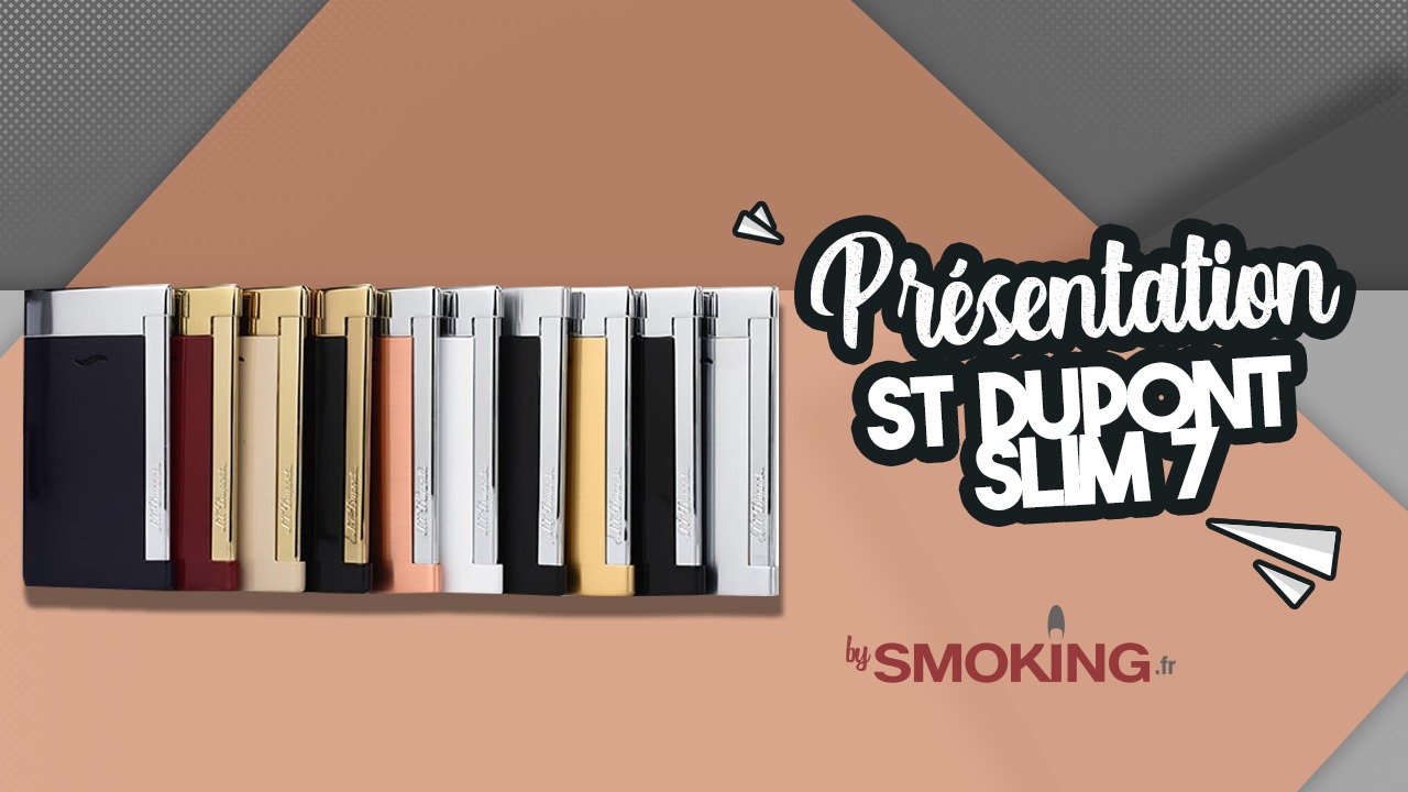 Briquet Slim 7 S.T. Dupont, le plus fin du monde