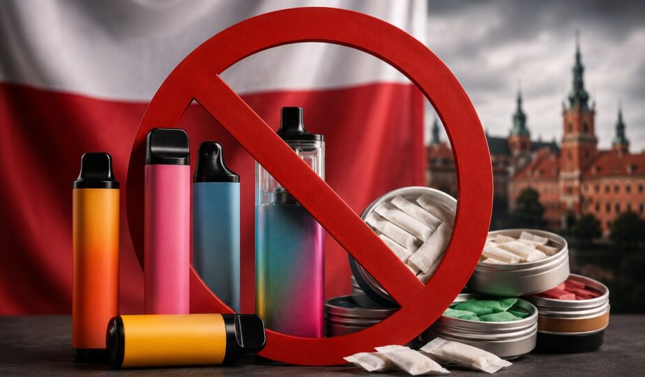 Pologne : vers la fin des puffs et des sachets de nicotine aromatisés ?