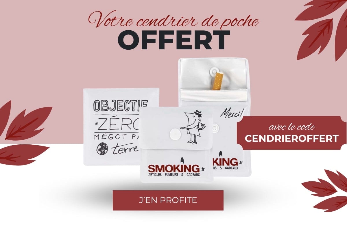 Cendrier offert