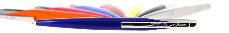 stylo jet 8 dupont bleu