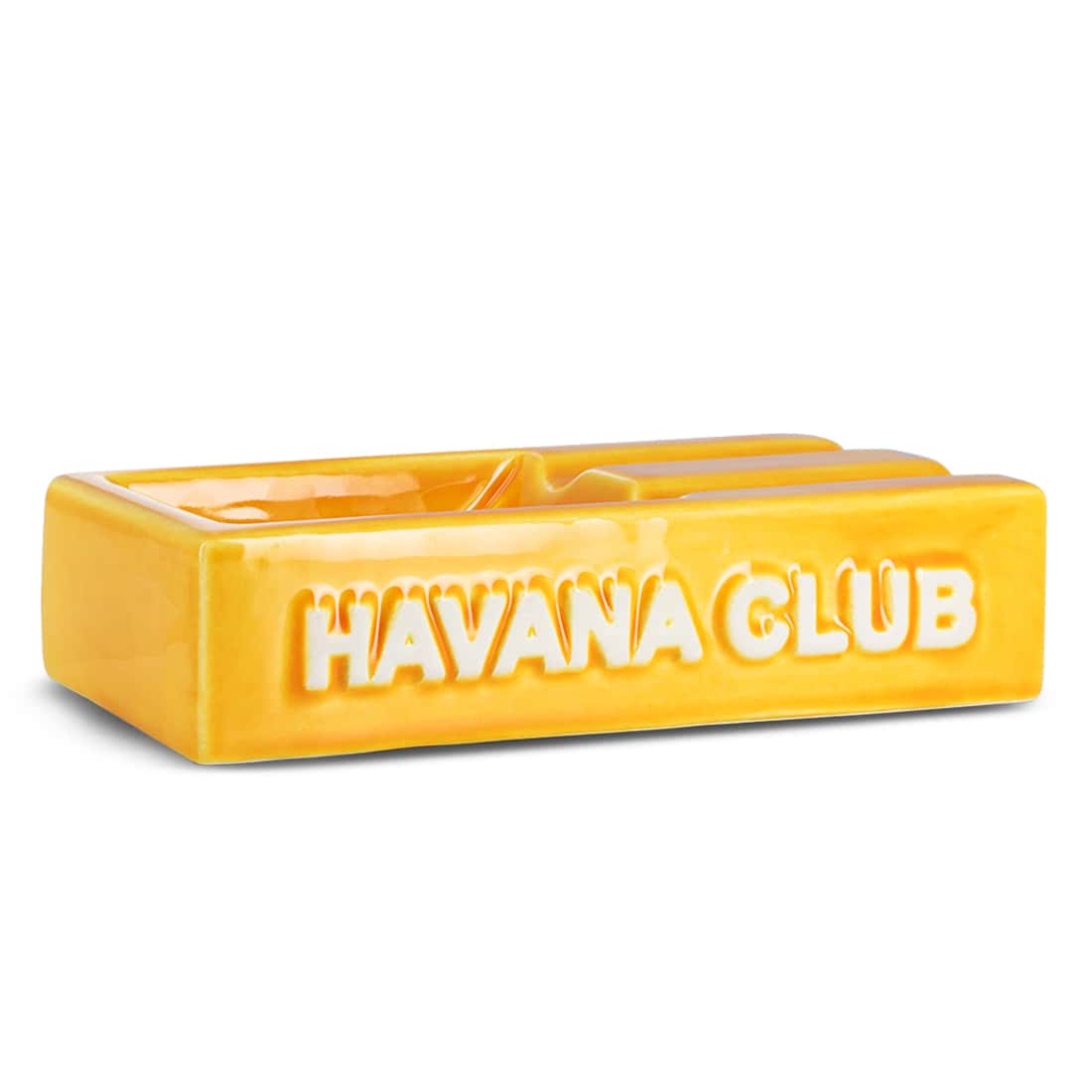 Photo de Cendrier Havana Club Rectangle El Segundo Jaune