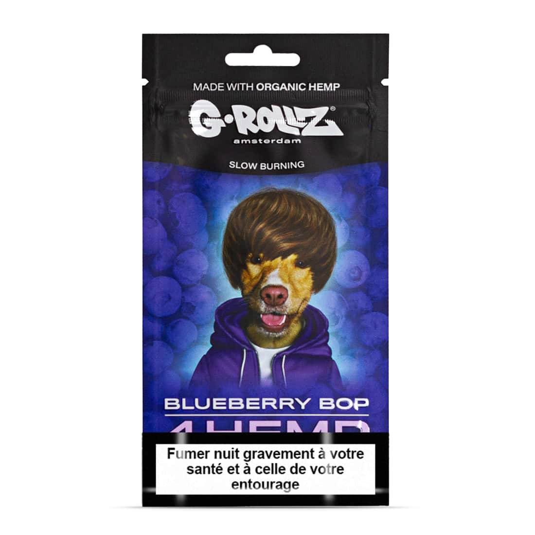 Photo de Blunt G-Rollz wraps Blueberry Bop x1 sachet de 4