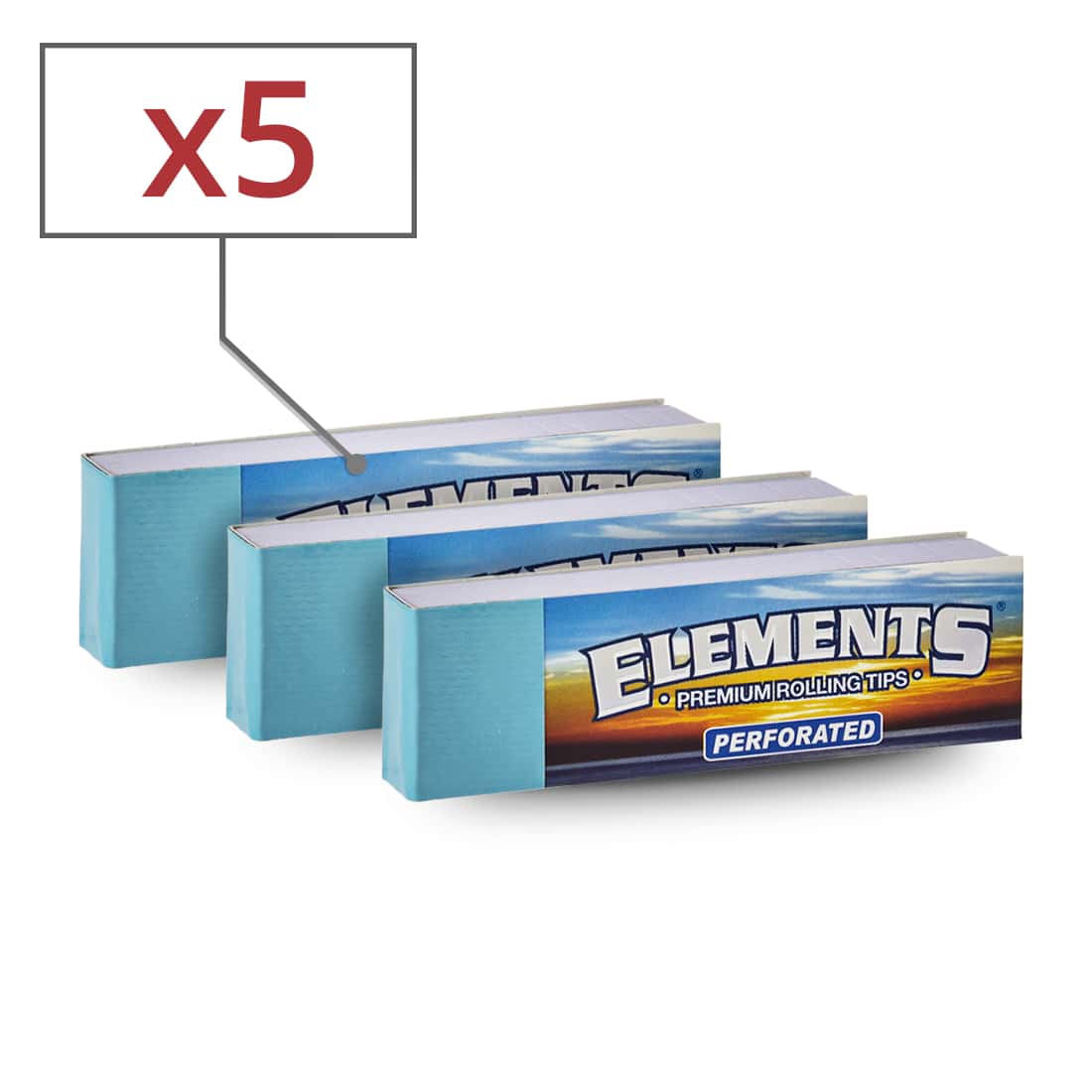 Photo de Filtres en carton Elements perforés x  5
