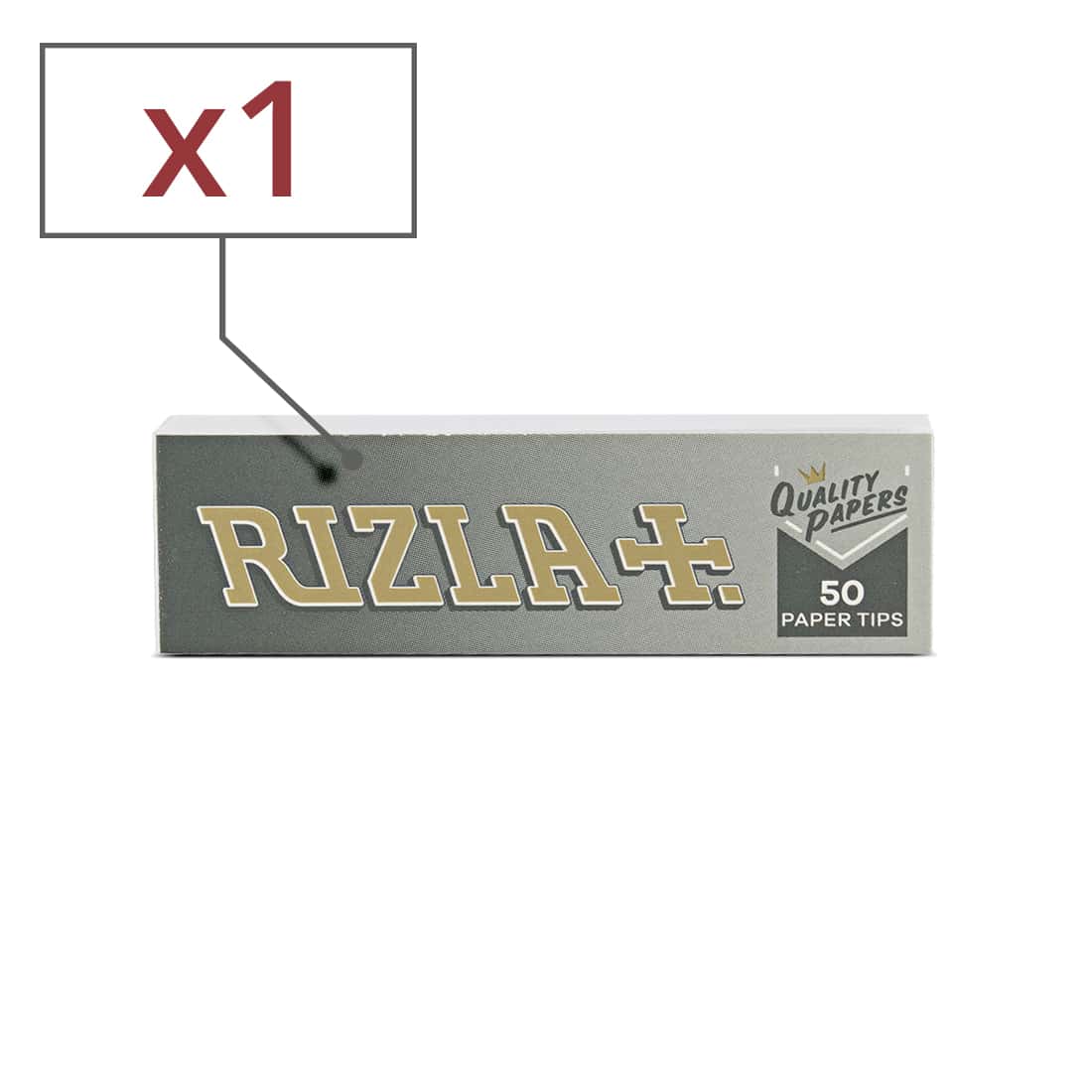 Filtres Carton Rizla + Perforés x 1