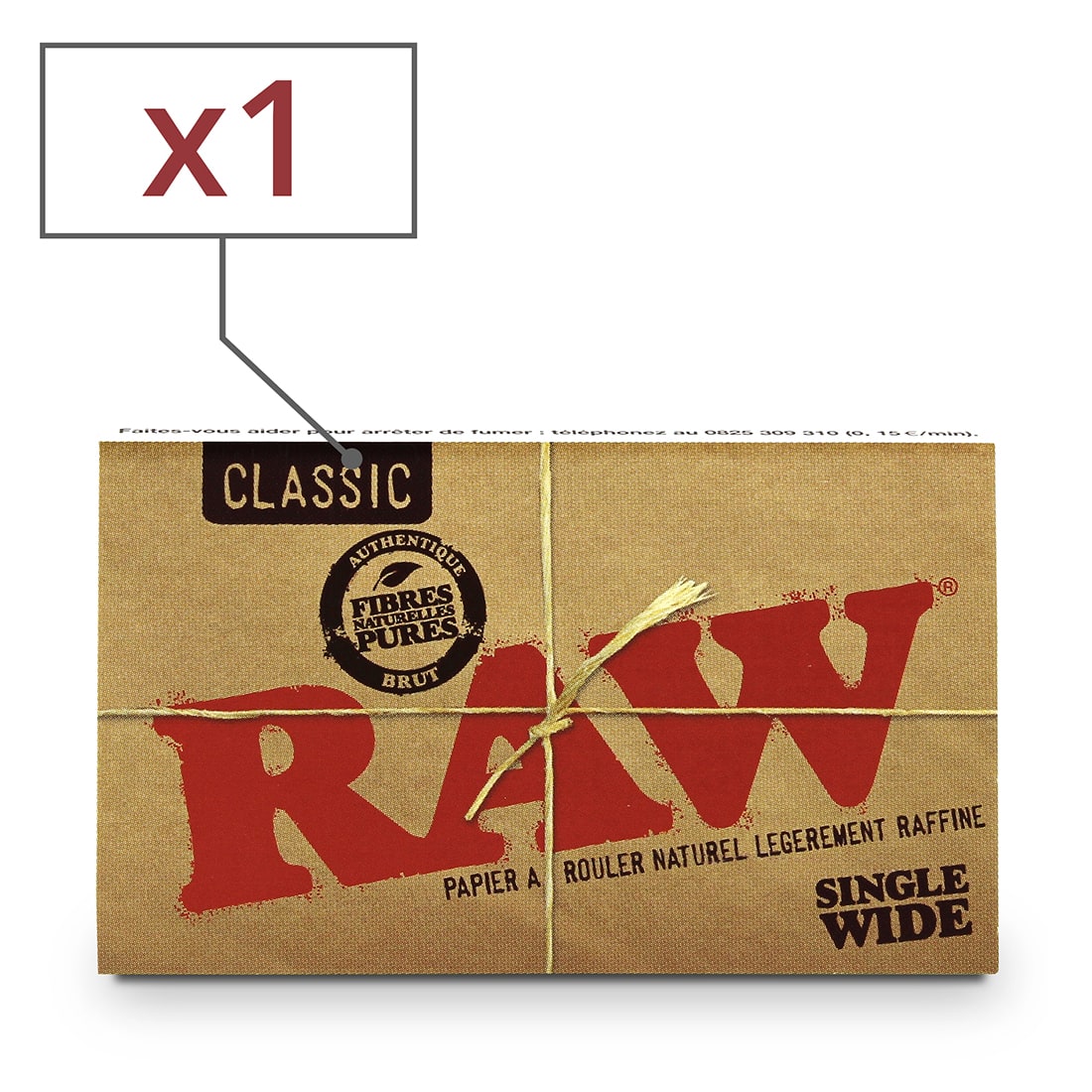 Photo de Papier à rouler Raw Regular x 1