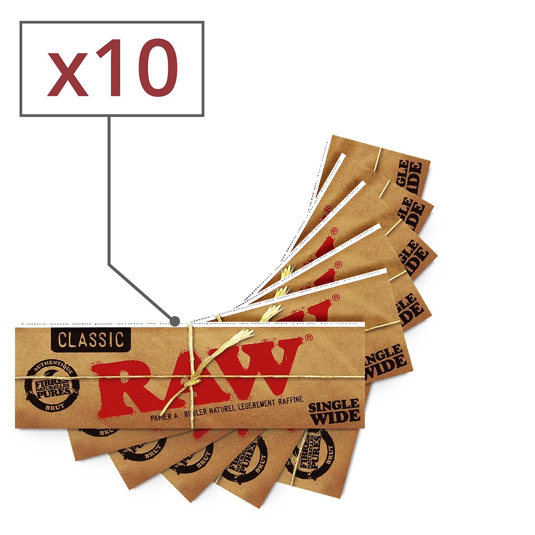 Photo de Papier a rouler Raw Simple Tirage x 10
