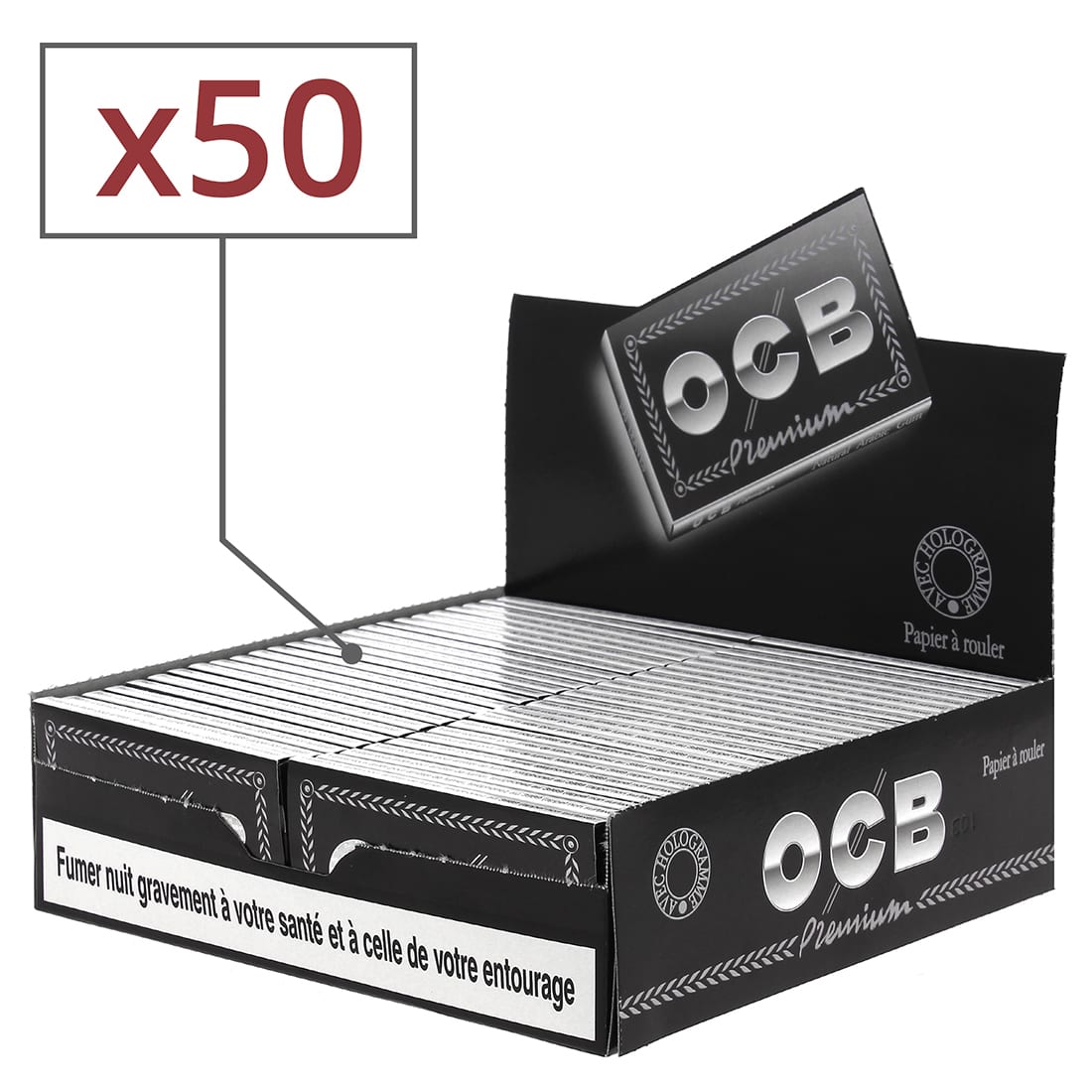 Photo de Papier à rouler OCB Premium x50