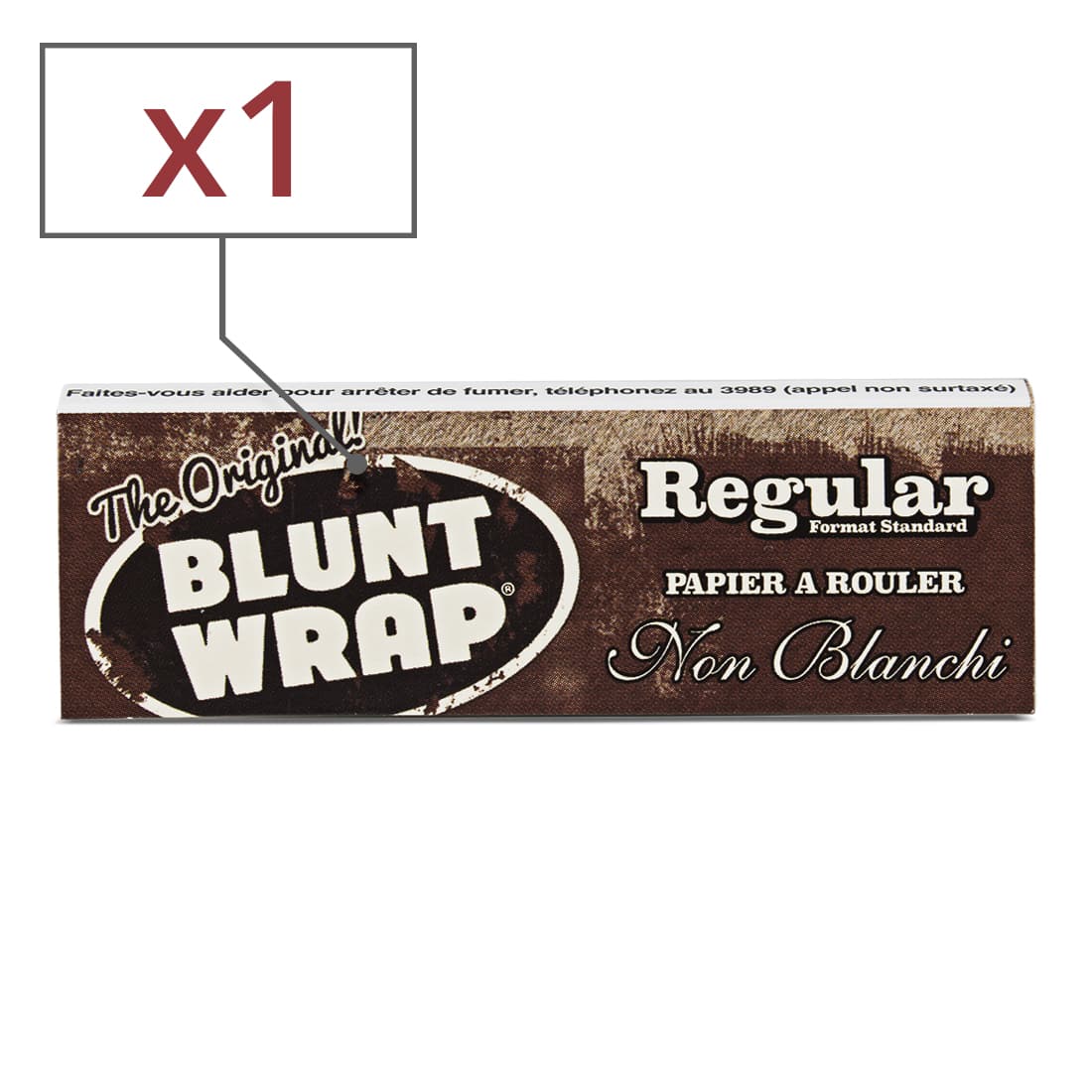 Photo de Papier à rouler Blunt Wrap Non-Blanchi Regular x1