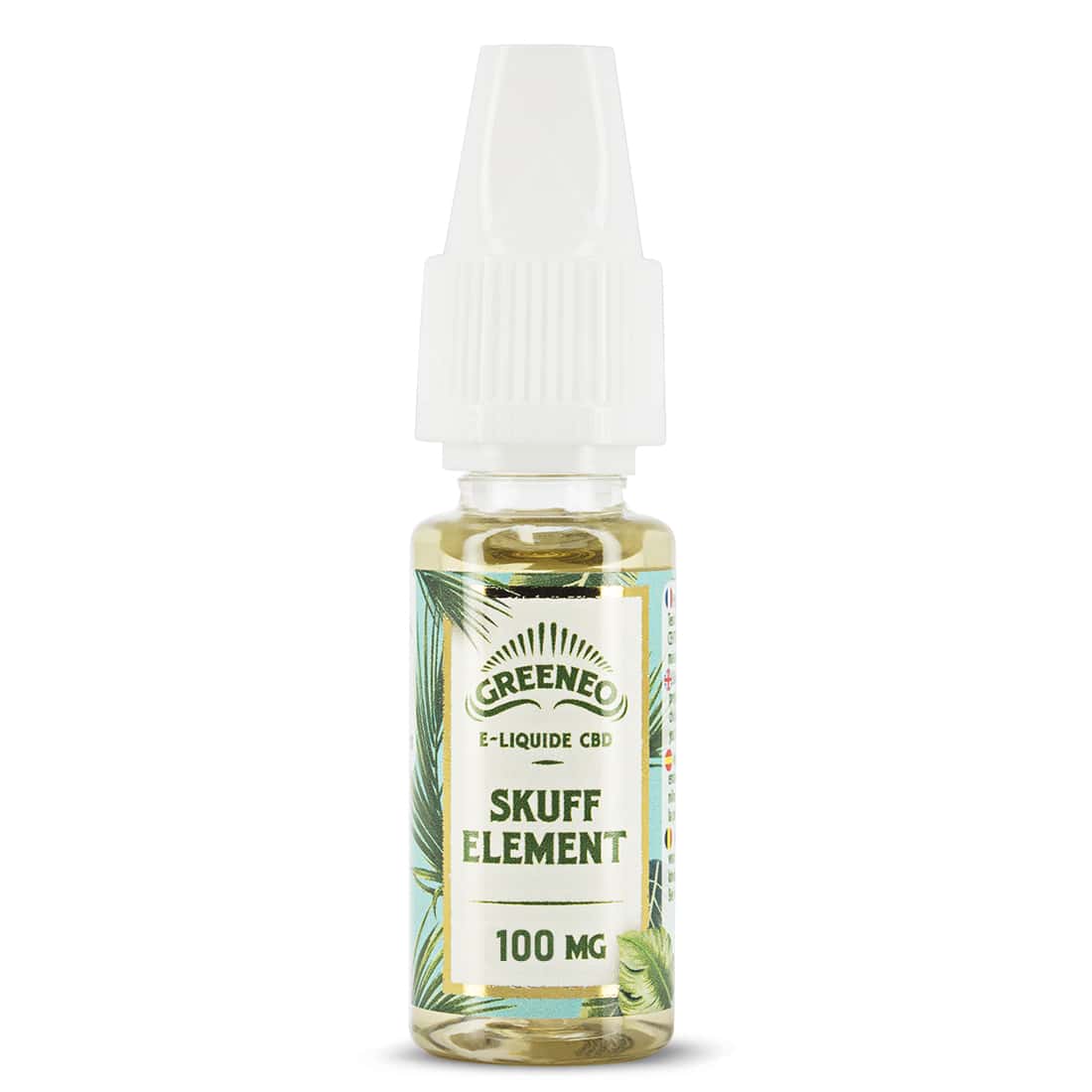 Photo de CBD E-liquide Greeneo Skuff Element 100 mg