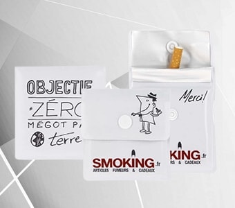 Obtenez un cendrier de poche gratuit avec votre commande !