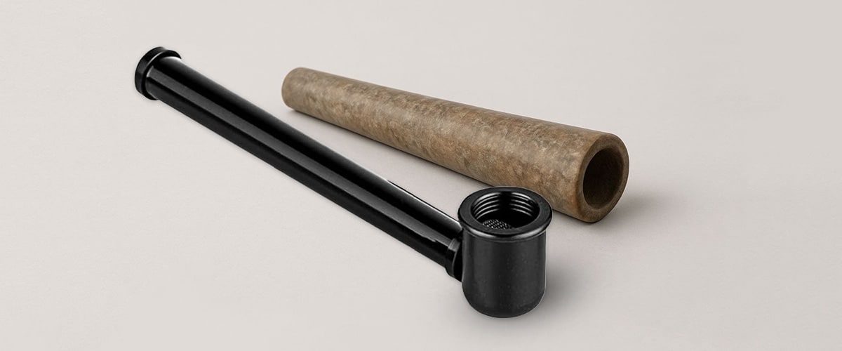 Image Quelle diffrence entre une pipe sche et un chilom ?