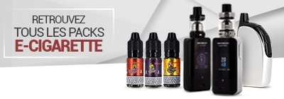 Box pack e-cigarettes