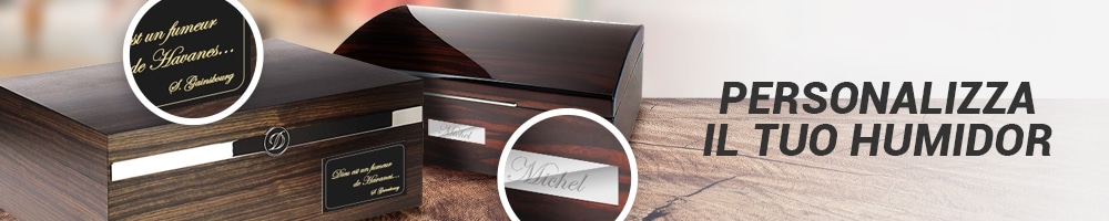 Personalizza il tuo humidor per sigari