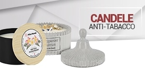 Candele antiodore di tabacco