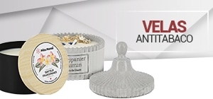 Velas anti-tabaco