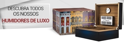 Humidores de luxo para charutos