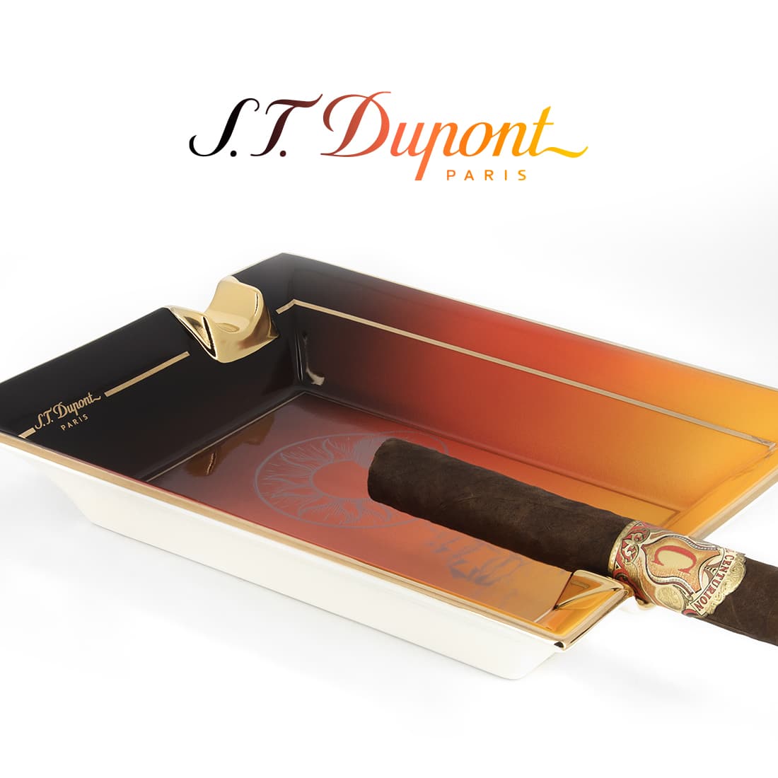 Photo #3 de Cendrier Cigare S.T. Dupont le Crépuscule