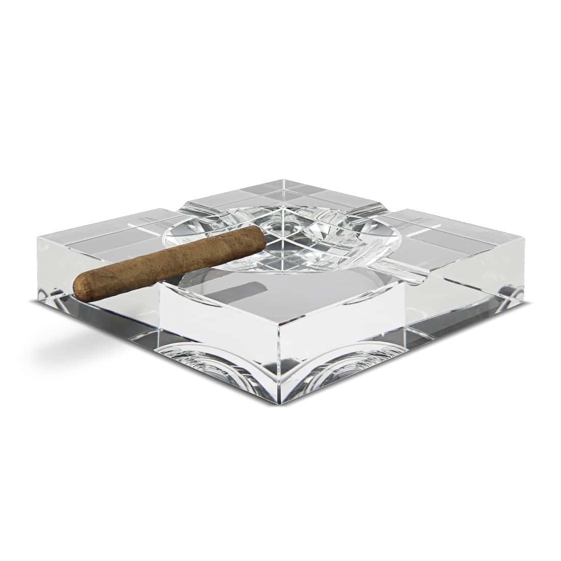 Photo #3 de Cendrier pour Cigares en Cristal 4 encoches