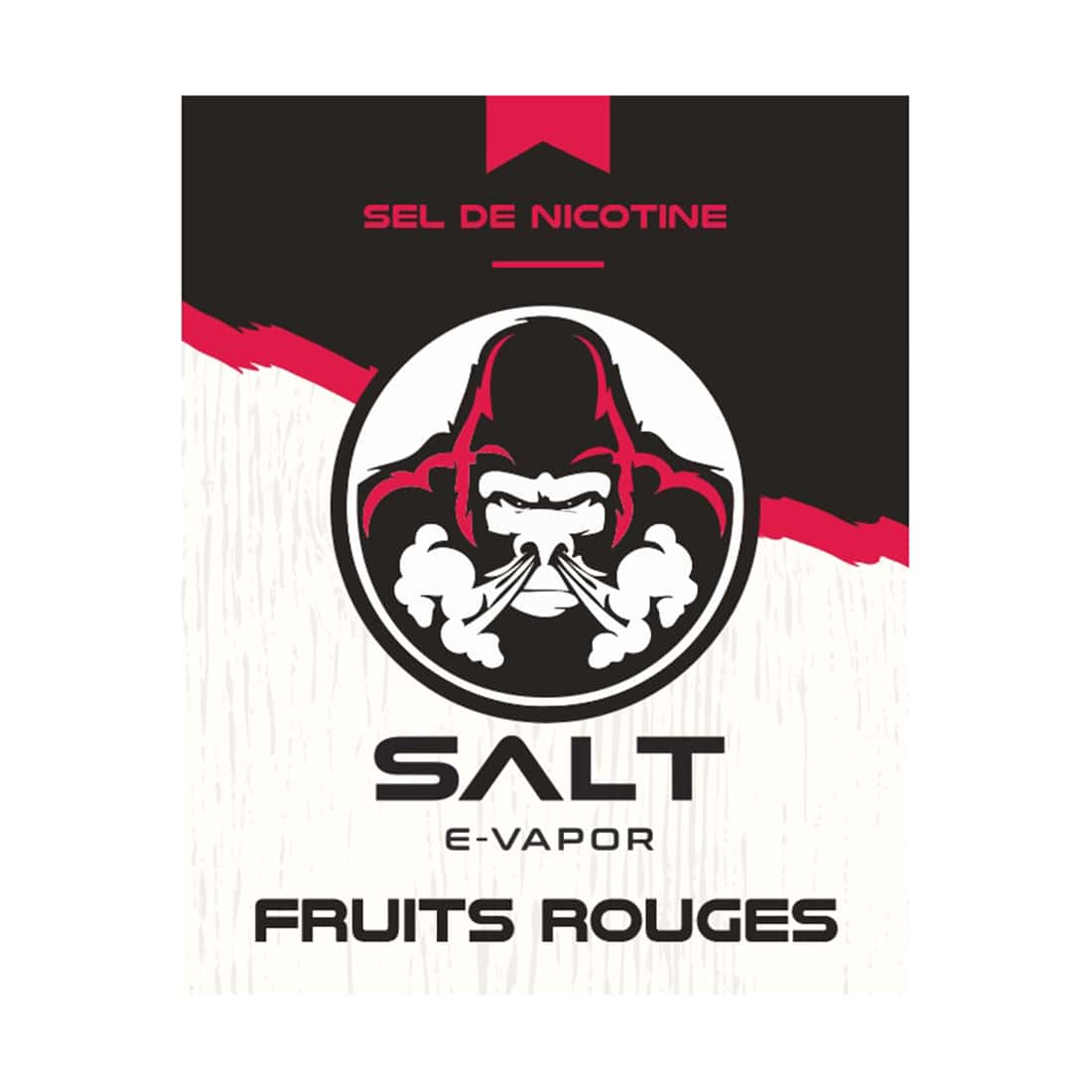 Photo #1 de E liquide Le French Liquide Salt Fruits Rouges