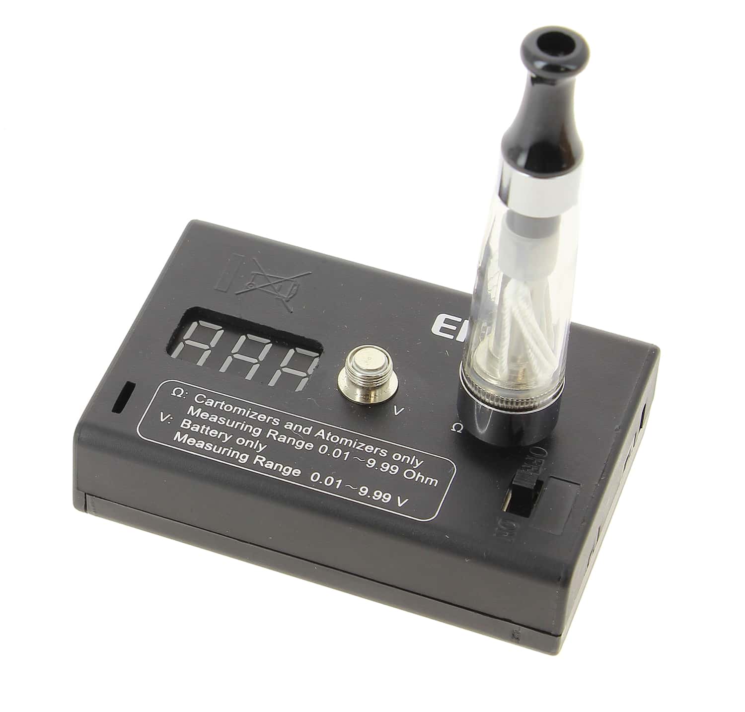 Ohmmètre + Voltmètre pour cigarette électronique