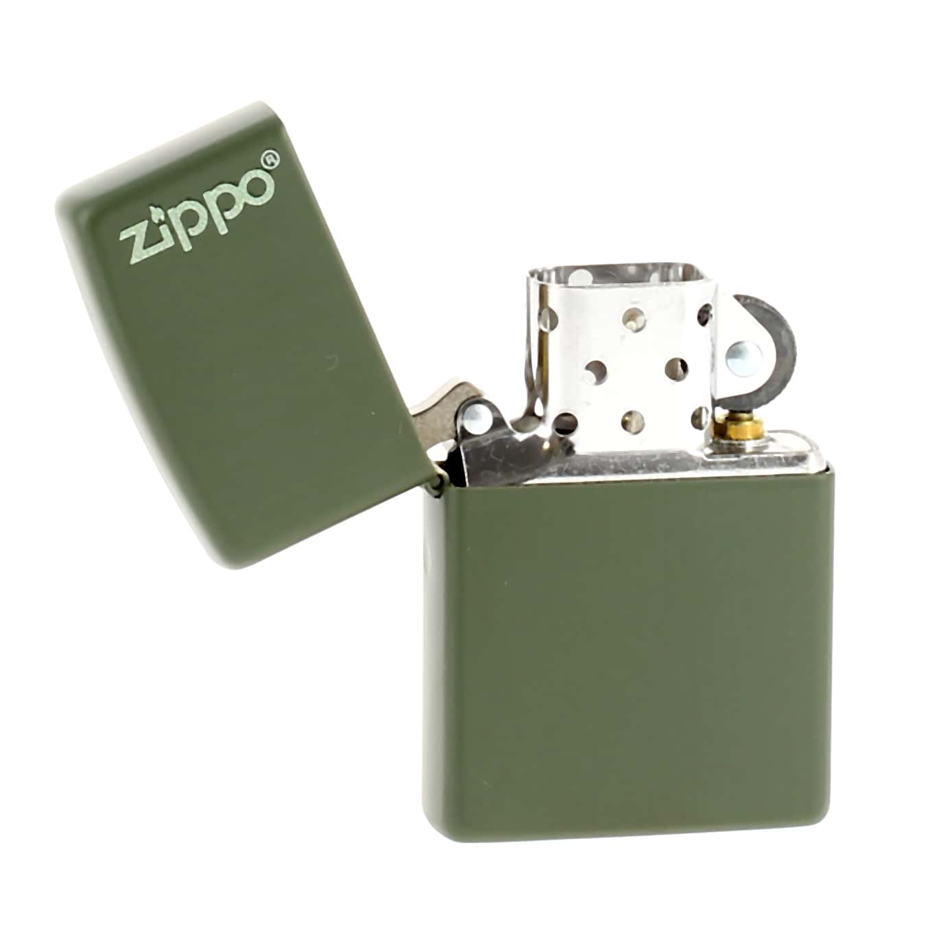 Zippo Logo Kaki Mat 37,00€