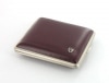 �tui � Cigarettes Cuir lisse Bordeaux