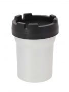 Cendrier de voiture aluminium gris