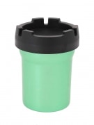 Cendrier de voiture aluminium vert