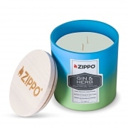 Bougie Zippo anti odeur Gin and Herb