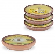 Bougie Citronnelle 10h en Pot terre cuite et ses 3 Recharges