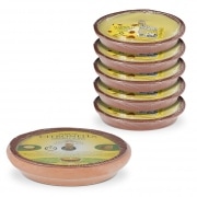 Bougie Citronnelle 10h en Pot terre cuite et ses 5 Recharges