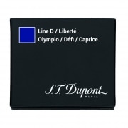 Cartouche S.T. Dupont Stylo Plume Dfi Bleu Royal x6