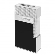 Briquet S.T. Dupont Biggy de Table Noir et Chrome
