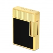Briquet S.T. Dupont Ligne 1 Noir et Or