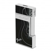 Briquet S.T. Dupont Slimmy Fender Noir et Chrome
