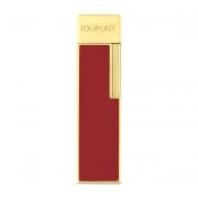 Briquet S.T. Dupont Twiggy Bordeaux et Dor