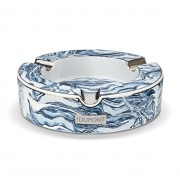 Cendrier Cigare S.T. Dupont Rond XL Vague Bleue