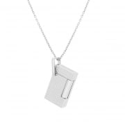 Collier Briquet S.T. Dupont Argent