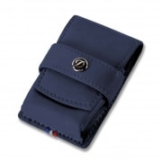 Etui Briquet S.T. Dupont Ligne 2 Prestige Cuir Bleu