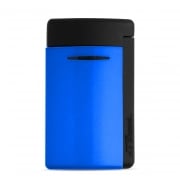 Briquet S.T. Dupont Mini Jet Fluo Bleu