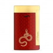 Briquet S.T. Dupont Slim 7 Snake Rouge