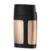 Briquet Tempte Element Double Flamme Cuivre et Noir