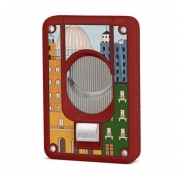 Coupe Cigare Elie Bleu Double Lame Casa Cubana Capitole Rouge