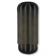 Etui 2 cigares Elie Bleu en Cuir Patin Olive