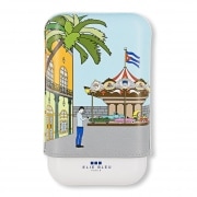 Etui 3 cigares Elie Bleu Carrousel
