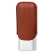 Etui 2 cigares Bayamo Marron et m�tal