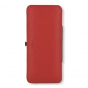 Etui 3 Cigares Savinelli Rigide Cuir Rouge