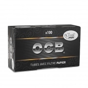 Boite de 100 tubes  cigarette OCB Just Paper avec filtre x 1